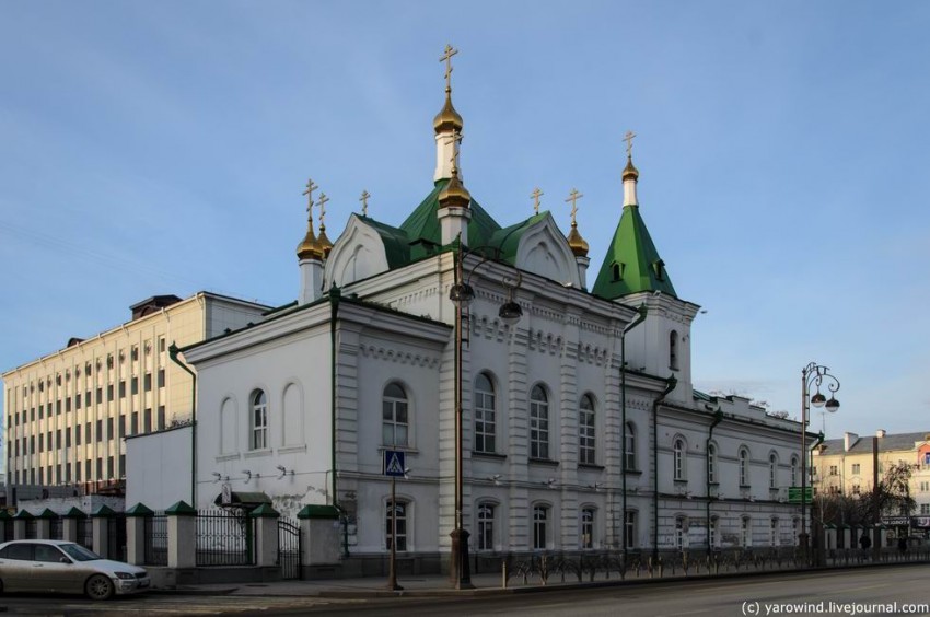 Тюмень. Церковь Симеона Богоприимца. фасады