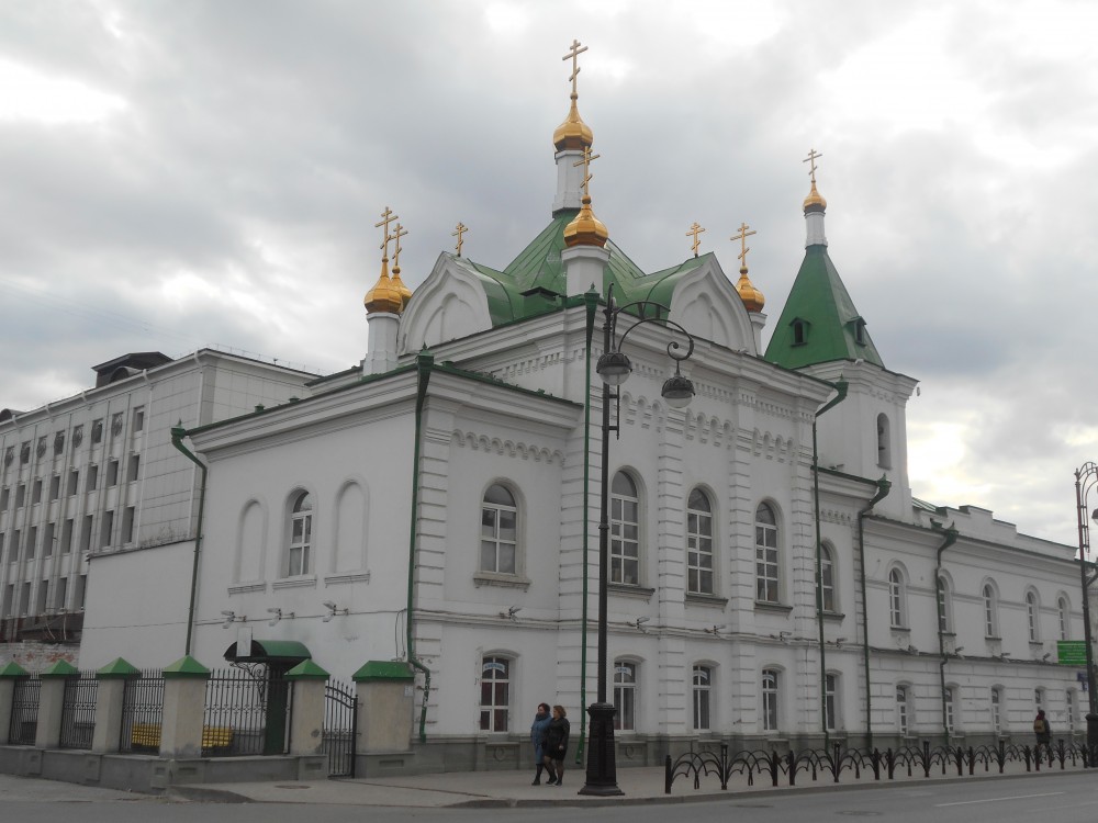 Тюмень. Церковь Симеона Богоприимца. фасады