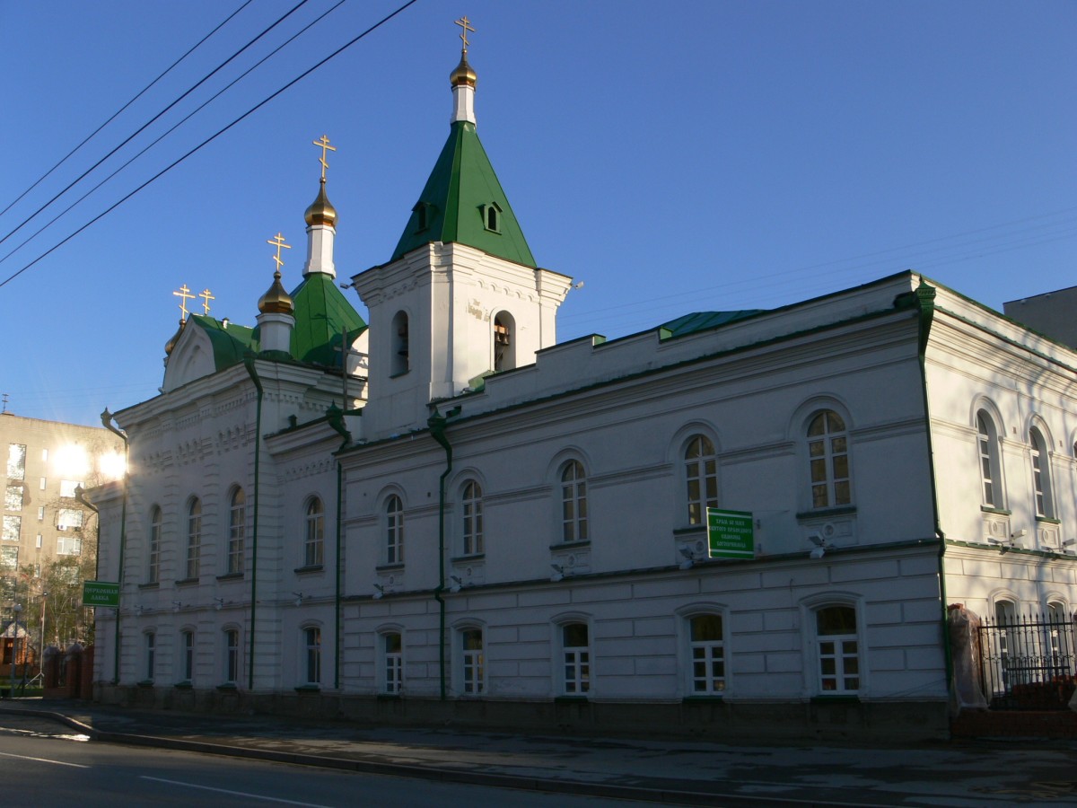 Тюмень. Церковь Симеона Богоприимца. фасады