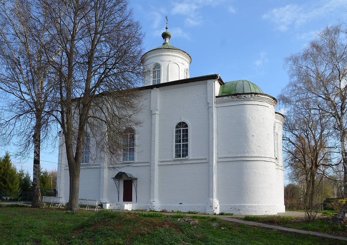 фасады. Церковь Троицы Живоначальной, Голубея (Дубровский район, Брянская область)