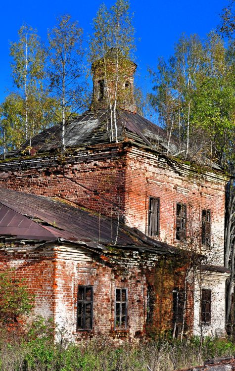 Проталинки, урочище. Церковь Илии Пророка. фасады