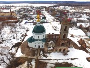 Церковь Троицы Живоначальной, Вид с севера, фото с квадрокоптера<br>, Ольявидово, Дмитровский городской округ, Московская область