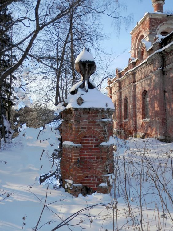 Неизвестная часовня, Чернеево (Дмитровский городской округ, Московская область). фасады
