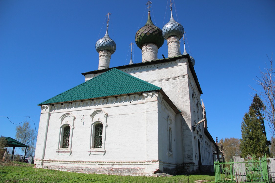 Церковь Казанской иконы Божией Матери, Сеславино (Ярославский район, Ярославская область). фасады