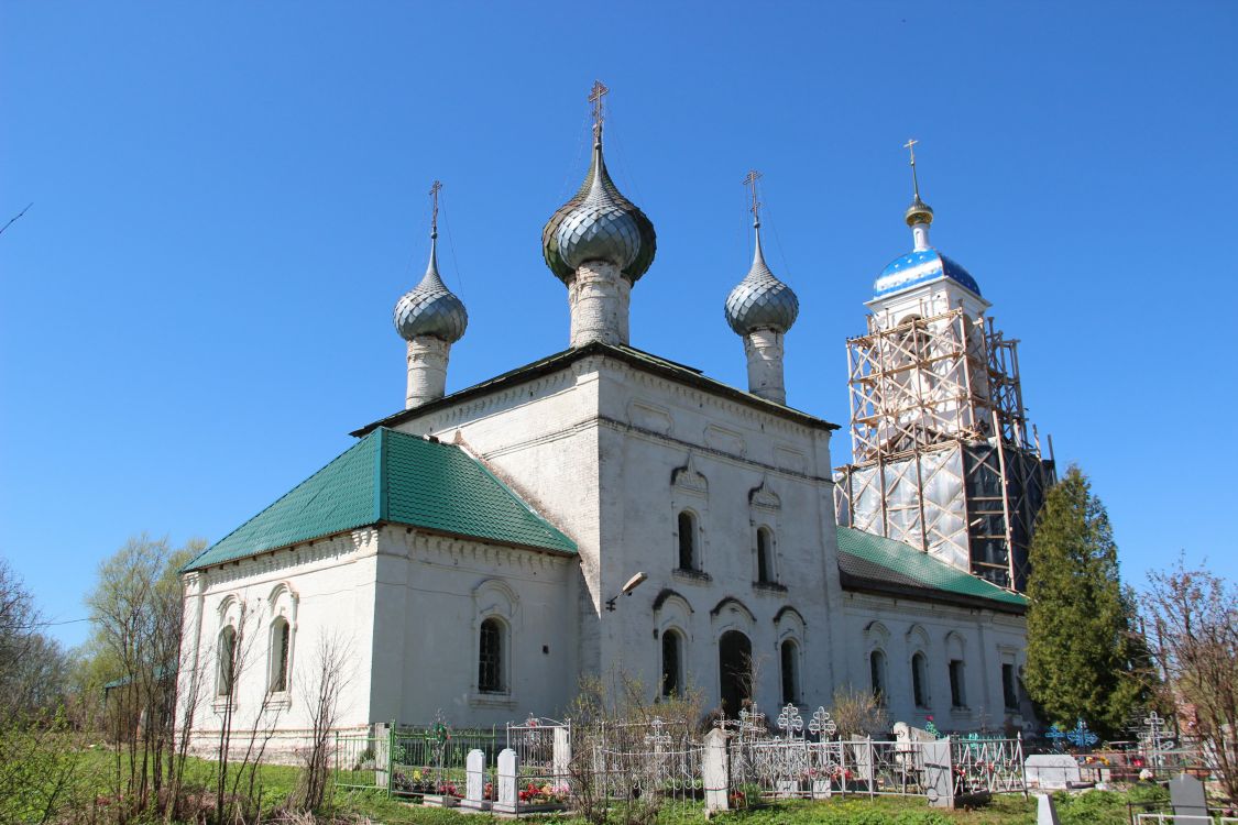 Церковь Казанской иконы Божией Матери, Сеславино (Ярославский район, Ярославская область). фасады