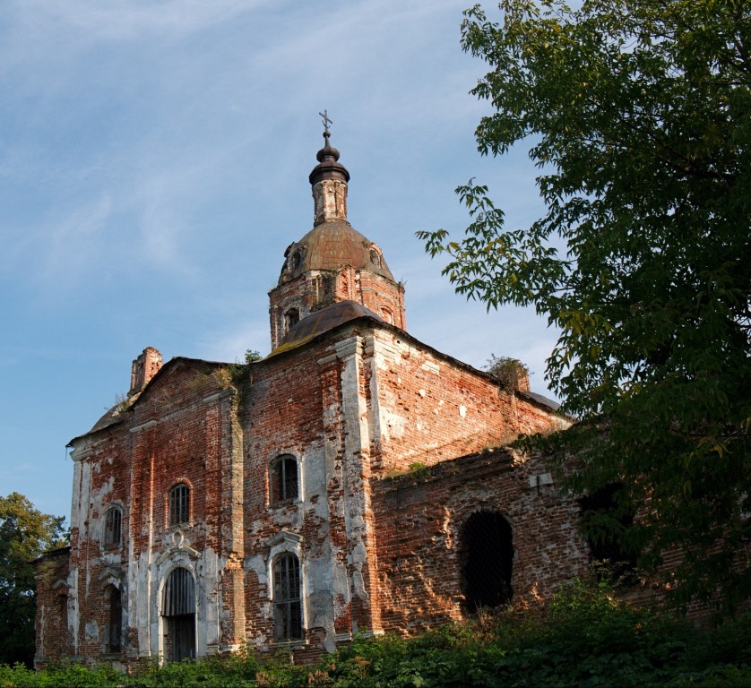 Церковь Сергия Радонежского (Спаса Нерукотворного Образа), Салтыково (Сасовский район и г. Сасово, Рязанская область). фасады