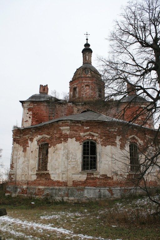 Салтыково. Церковь Сергия Радонежского (Спаса Нерукотворного Образа). фасады