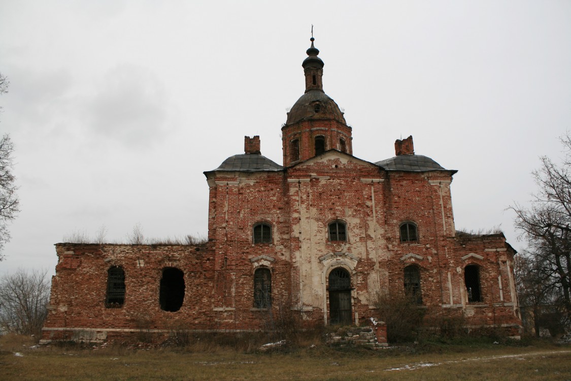 Салтыково. Церковь Сергия Радонежского (Спаса Нерукотворного Образа). фасады