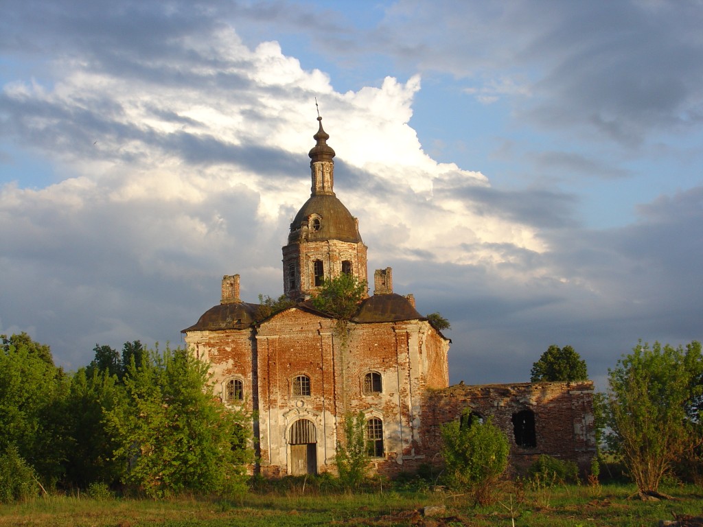Церковь Сергия Радонежского (Спаса Нерукотворного Образа), Салтыково (Сасовский район и г. Сасово, Рязанская область). фасады