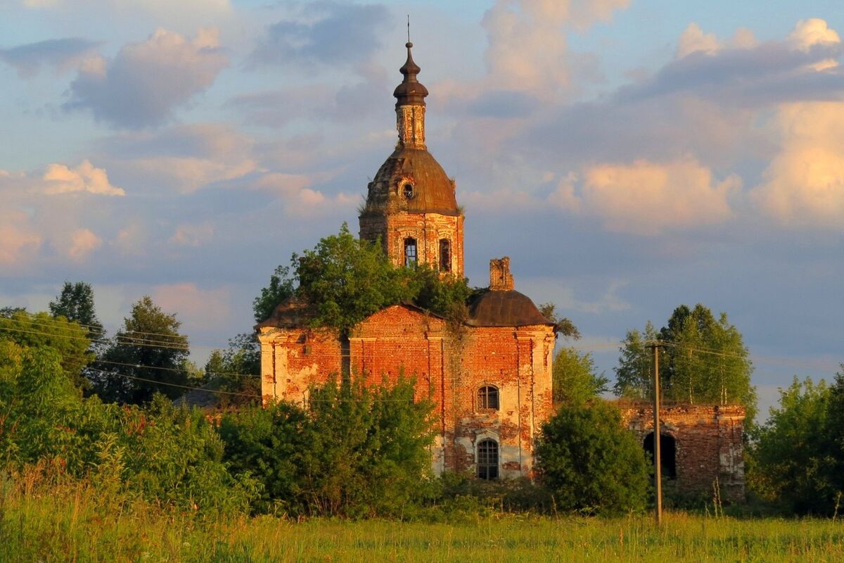 Церковь Сергия Радонежского (Спаса Нерукотворного Образа), Салтыково (Сасовский район и г. Сасово, Рязанская область). фасады
