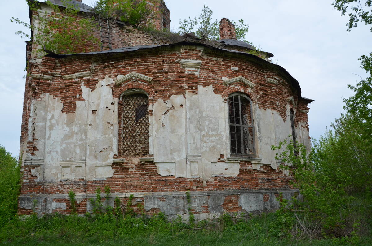 Церковь Сергия Радонежского (Спаса Нерукотворного Образа), Салтыково (Сасовский район и г. Сасово, Рязанская область). архитектурные детали