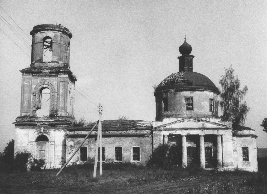 Юрьевское. Церковь Боголюбской иконы Божией Матери. фасады