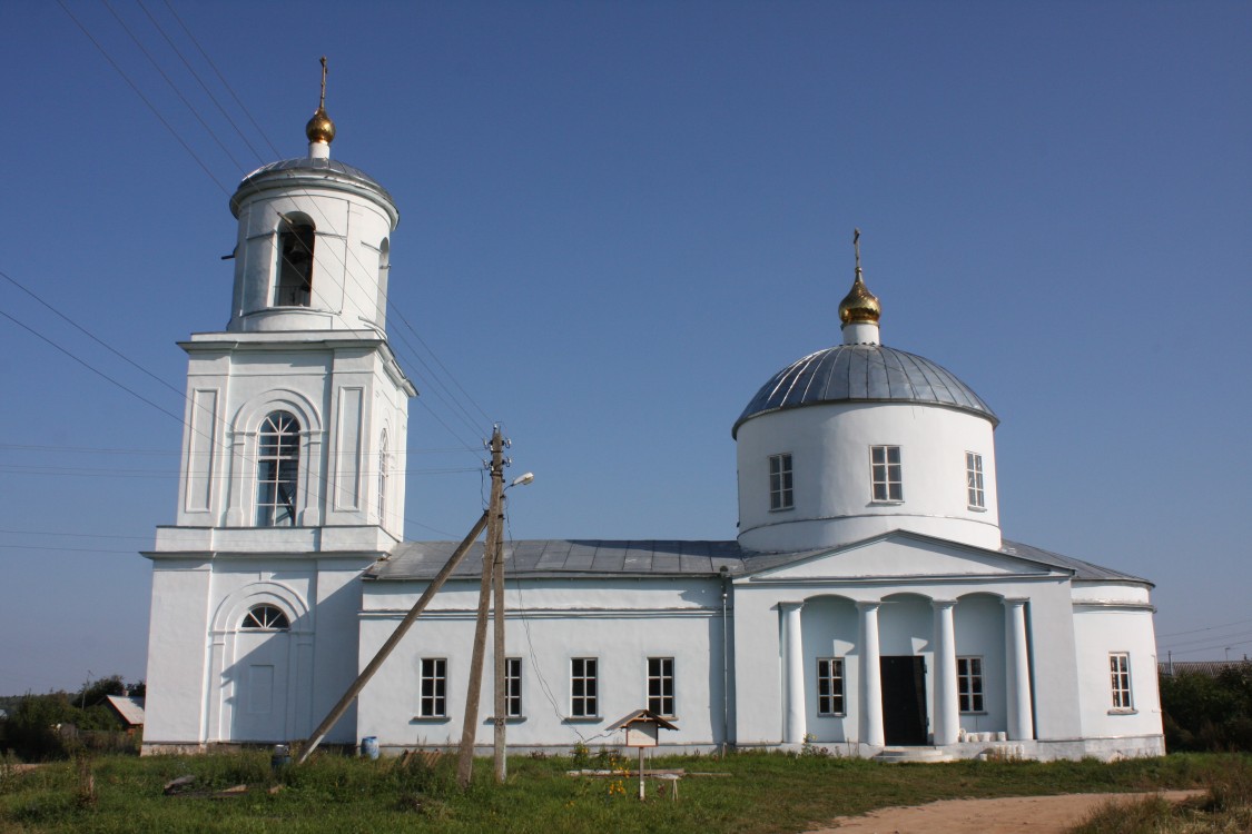 Церковь Боголюбской иконы Божией Матери, Юрьевское (Малоярославецкий район, Калужская область). фасады