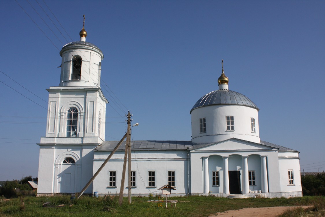 Юрьевское. Церковь Боголюбской иконы Божией Матери. фасады