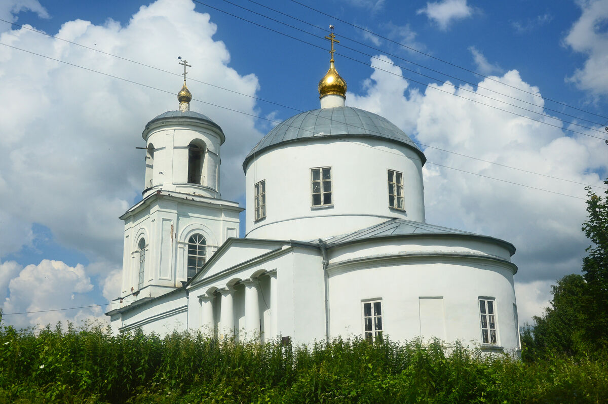 Церковь Боголюбской иконы Божией Матери, Юрьевское (Малоярославецкий район, Калужская область). фасады