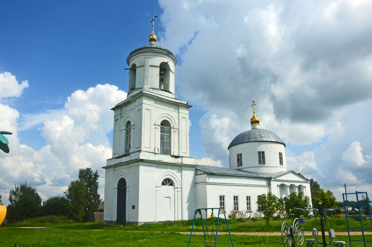 Церковь Боголюбской иконы Божией Матери, Юрьевское (Малоярославецкий район, Калужская область). фасады