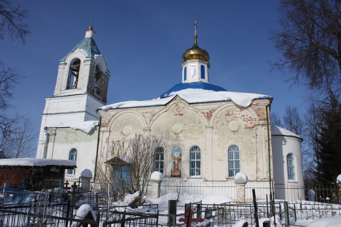 Церковь Покрова Пресвятой Богородицы, Ильино (Дмитровский городской округ, Московская область). фасады