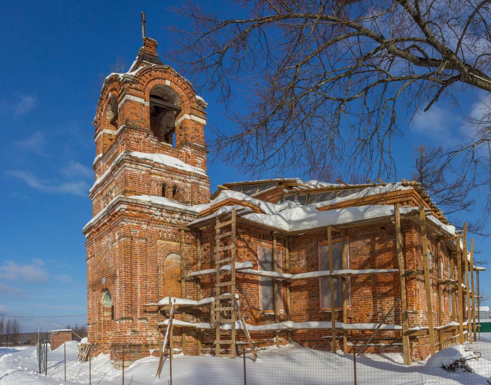 Церковь Рождества Христова, Тимоново (Подболотский погост) (Дмитровский городской округ, Московская область). фасады, Попытки восстановления