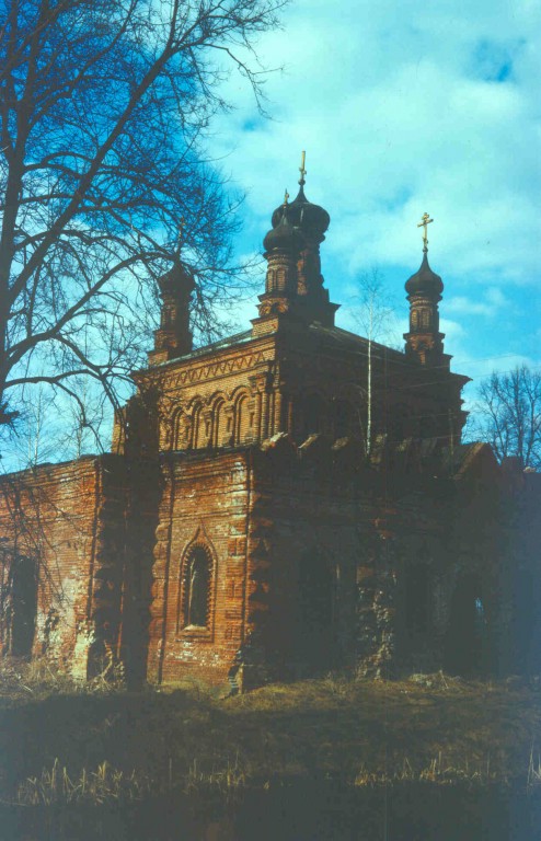 Кикино. Церковь Покрова Пресвятой Богородицы. фасады