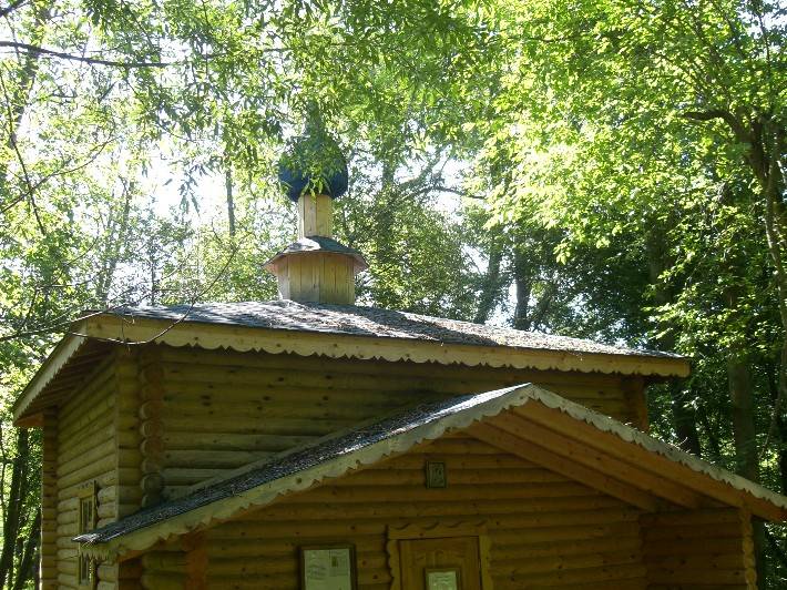 Часовня Тихвинской иконы Божией Матери, Ильинское (Дмитровский городской округ, Московская область). архитектурные детали, Часовня-купель в Ильинском