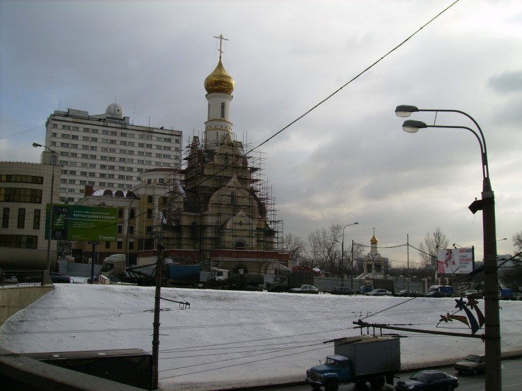 Южнопортовый. Церковь Александра Невского в Кожухове. документальные фотографии