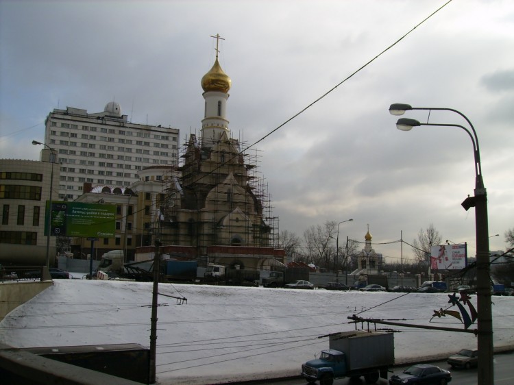Церковь Александра Невского в Кожухове, Южнопортовый (Юго-Восточный административный округ (ЮВАО), г. Москва). документальные фотографии