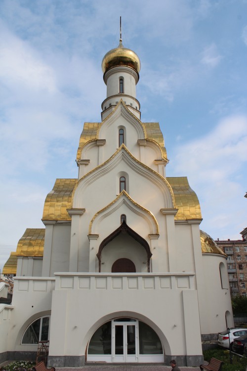 Церковь Александра Невского в Кожухове, Южнопортовый (Юго-Восточный административный округ (ЮВАО), г. Москва). фасады, Вид с юга