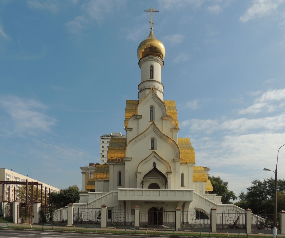 Церковь Александра Невского в Кожухове, Южнопортовый (Юго-Восточный административный округ (ЮВАО), г. Москва). фасады
