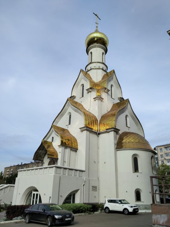 Церковь Александра Невского в Кожухове, Южнопортовый (Юго-Восточный административный округ (ЮВАО), г. Москва). фасады