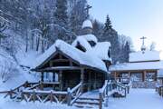 Гремячий ключ, урочище. Сергия Радонежского, часовня-купель