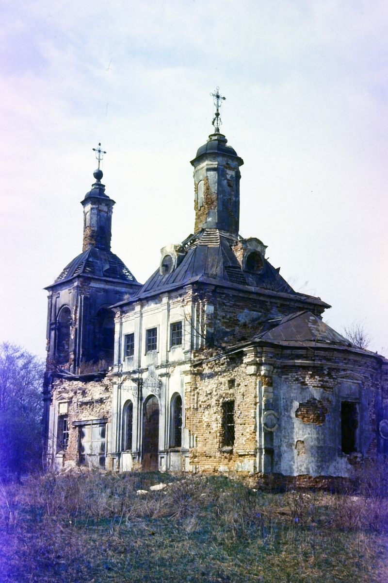 Церковь Благовещения Пресвятой Богородицы (Сергия Радонежского), Серединское (Боровский район, Калужская область). фасады