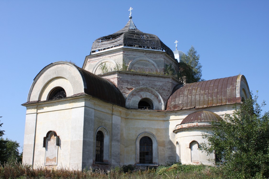 Церковь Николая Чудотворца, Боболи (Малоярославецкий район, Калужская область). фасады