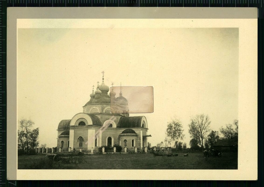 Церковь Николая Чудотворца, Боболи (Малоярославецкий район, Калужская область). архивная фотография, Фото 1942 г. с аукциона e-bay.de