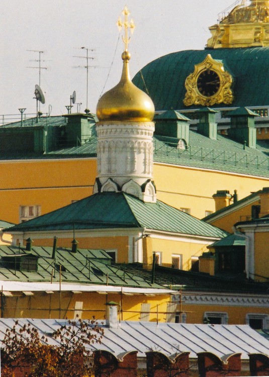Кремль. Церковь Рождества Пресвятой Богородицы, что на Сенях, Тверской (Центральный административный округ (ЦАО), г. Москва). фасады