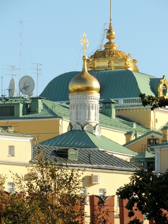 Кремль. Церковь Рождества Пресвятой Богородицы, что на Сенях, Тверской (Центральный административный округ (ЦАО), г. Москва). фасады