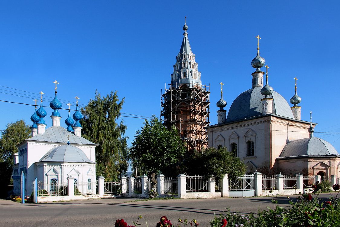 Храмовый комплекс Рыбной слободы, Галич (Галичский район, Костромская область). фасады