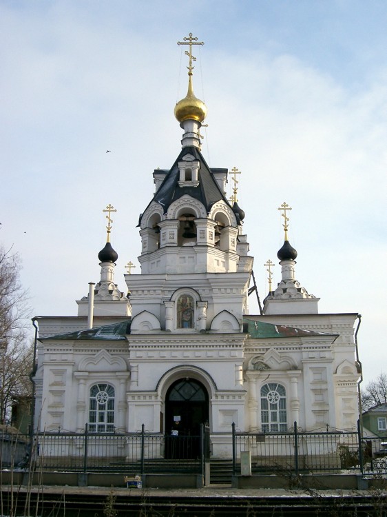 Орёл. Церковь Иверской иконы Божией Матери. фасады, Западный фасад церкви.