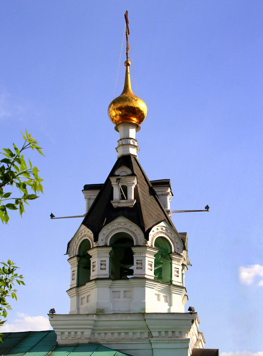 Церковь Иверской иконы Божией Матери, Орёл (Орёл, город, Орловская область). архитектурные детали, Колокольня церкви.