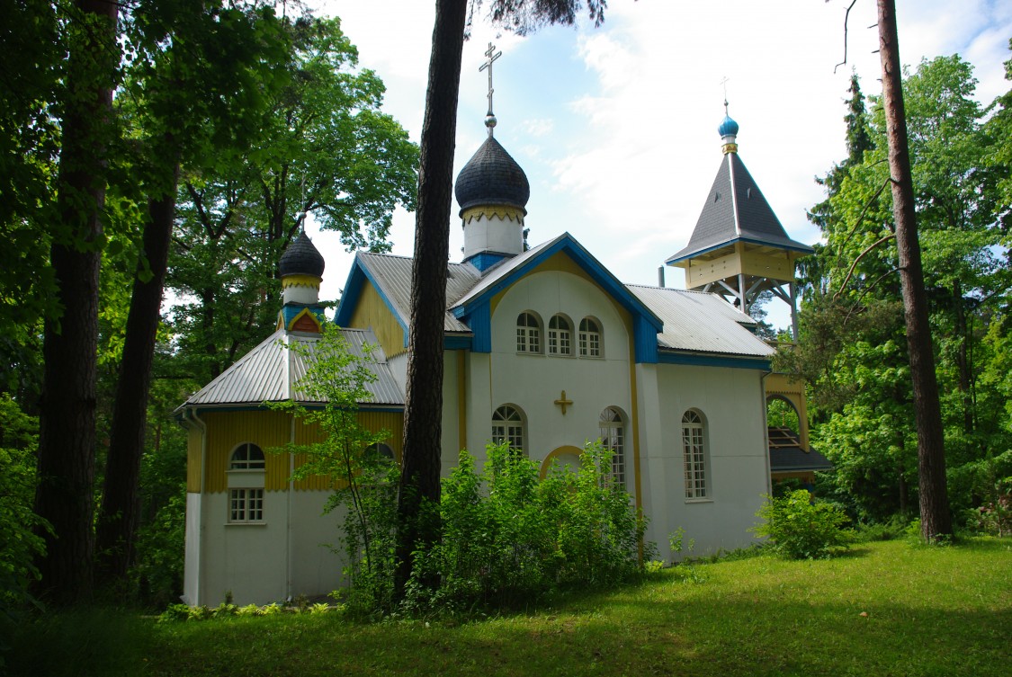 Церковь Николая Чудотворца, Огре (Огрский край, Латвия). фасады, Вид с севера.