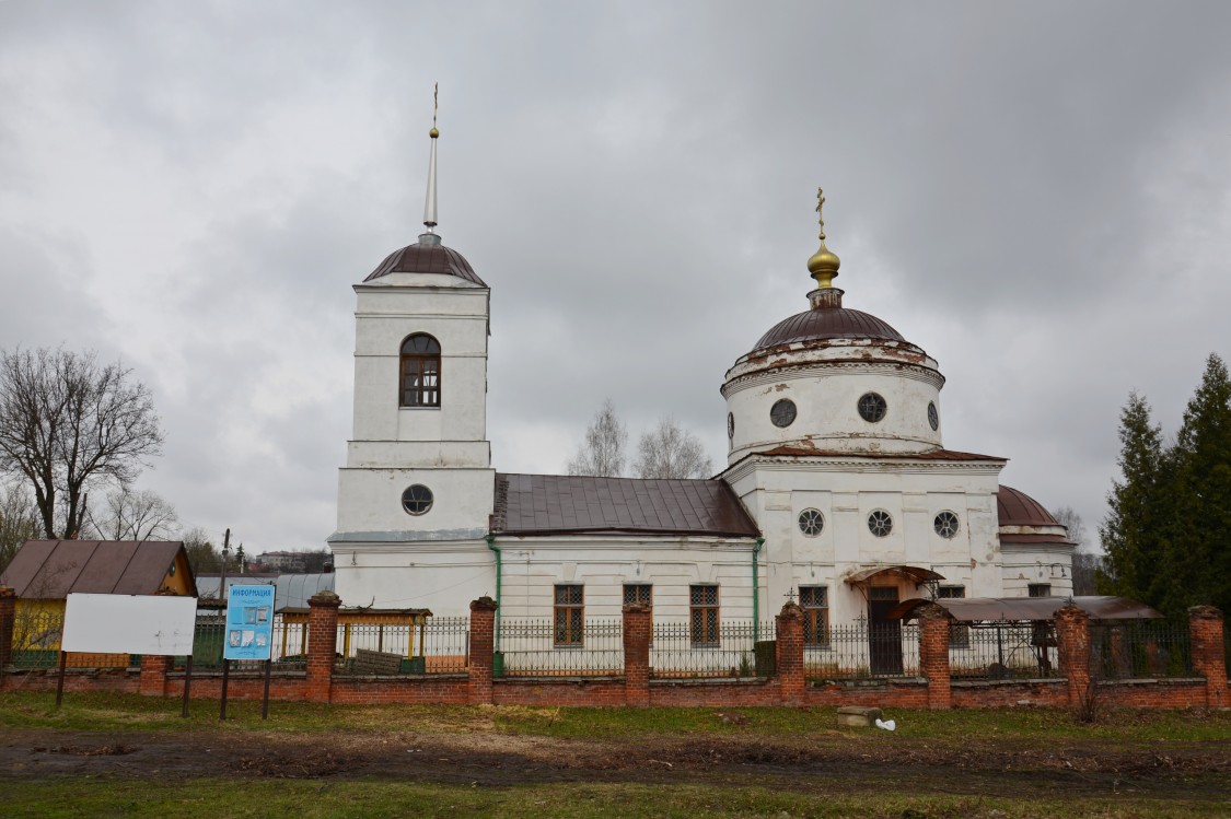 Старцево (Лепешкино). Церковь Николая Чудотворца. фасады
