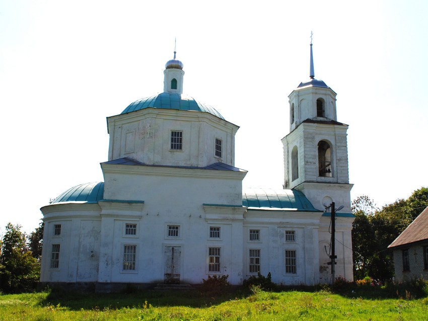 Церковь Иоанна Богослова, Платоново (Орловский район, Орловская область). фасады, Северный фасад храма