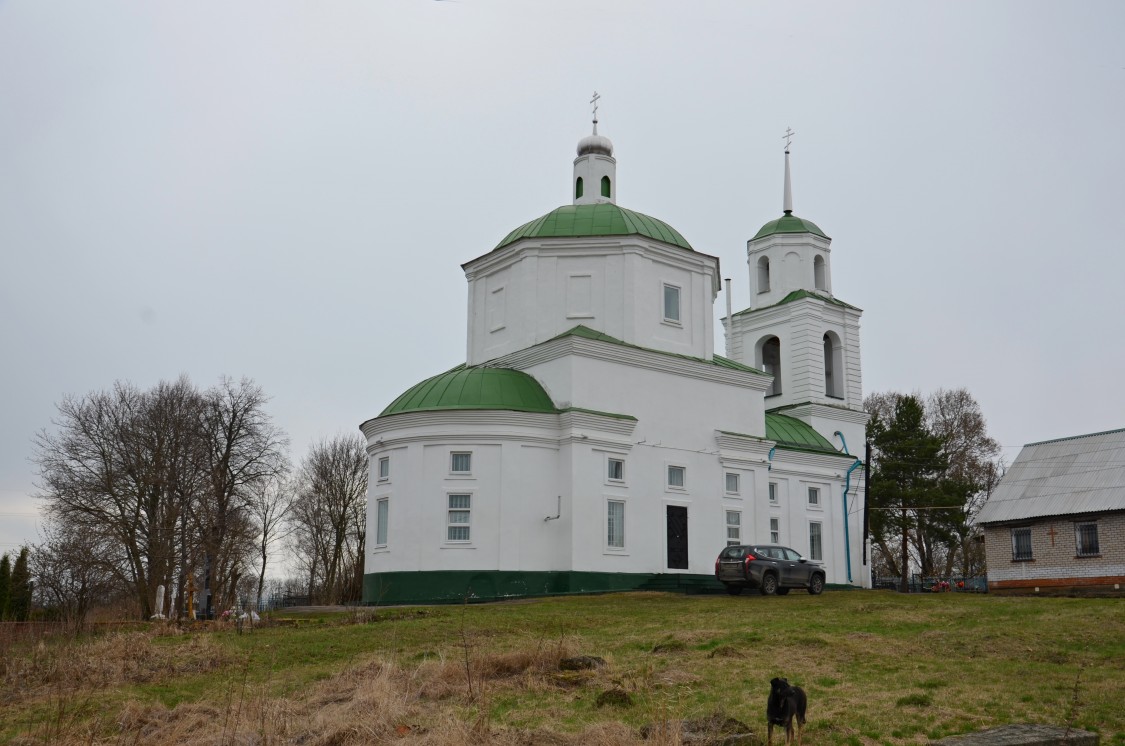 Церковь Иоанна Богослова, Платоново (Орловский район, Орловская область). фасады