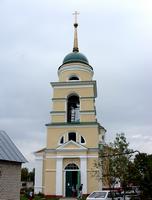 Церковь Никиты мученика, Трехярусная колокольня церкви.<br>, Солнцево, Орловский район, Орловская область