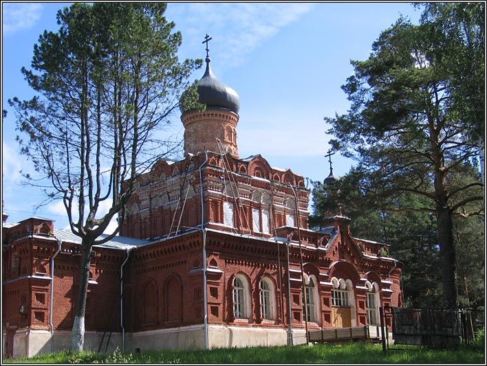 Арсаки. Смоленско-Зосимова пустынь. Собор Смоленской иконы Божией Матери. фасады, Церковь Иконы Смоленской Божьей Матери, 1900г.