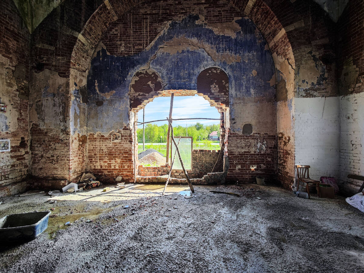 Церковь Михаила Архангела, Юрино (Шацкий район, Рязанская область). интерьер и убранство