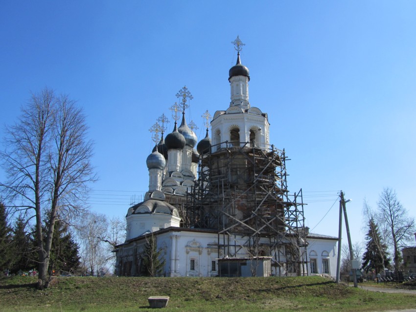 Церковь Троицы Живоначальной, Дединово (Луховицкий городской округ, Московская область). дополнительная информация, вид с севера