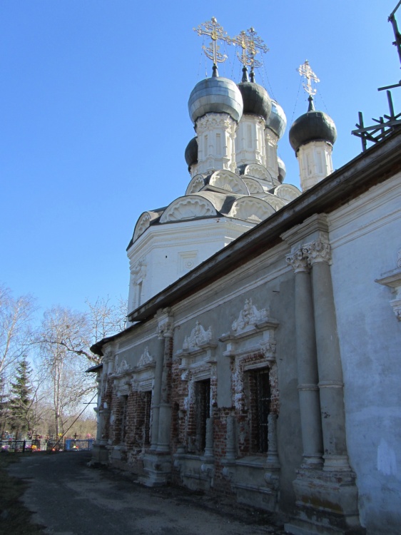 Церковь Троицы Живоначальной, Дединово (Луховицкий городской округ, Московская область). архитектурные детали, трапезная, северный фасад