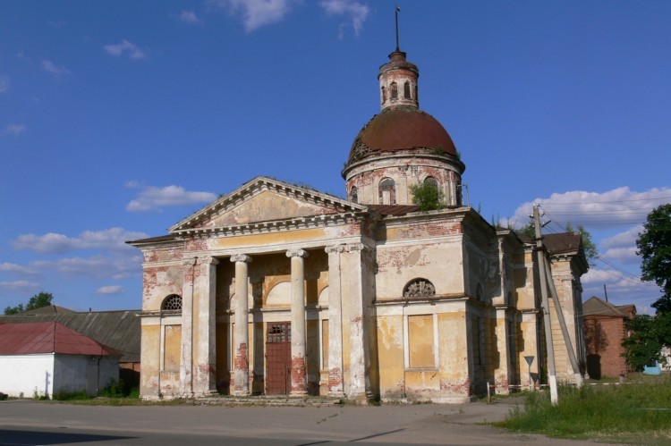 Церковь Воскресения Христова, Дединово (Луховицкий городской округ, Московская область). фасады