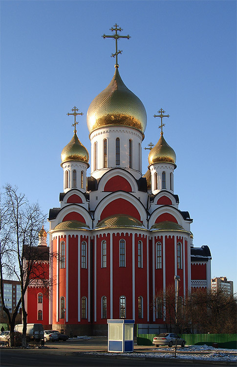 Церковь Георгия Победоносца, Одинцово (Одинцовский городской округ и ЗАТО Власиха, Краснознаменск, Московская область). фасады