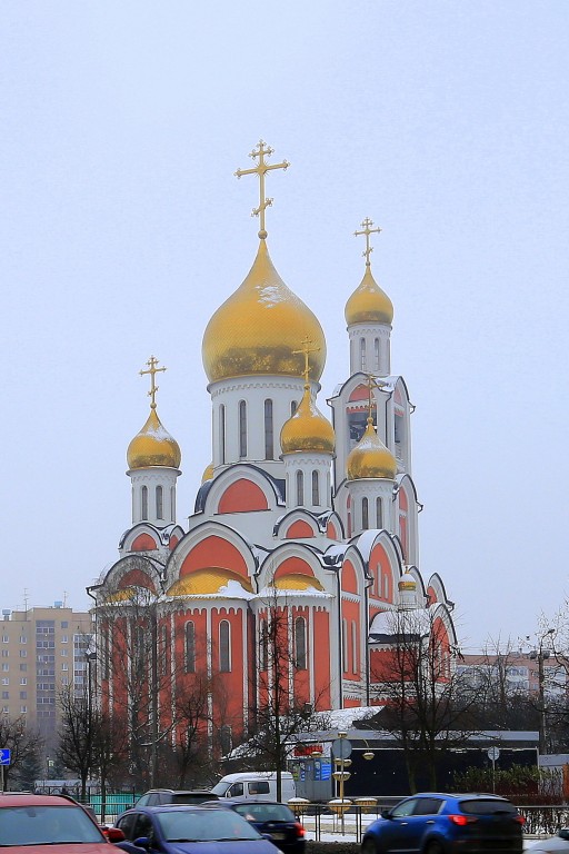 Церковь Георгия Победоносца, Одинцово (Одинцовский городской округ и ЗАТО Власиха, Краснознаменск, Московская область). фасады